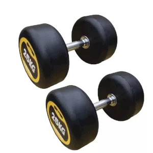 دمبل گرد 25 کیلوگرمی در بسته بندی دو عددی کد 27