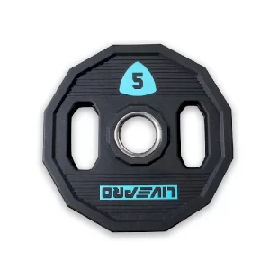 صفحه هالتر 5 کیلوگرمی لایوپرو (LIVEPRO) در بسته 2 عددی کد V3