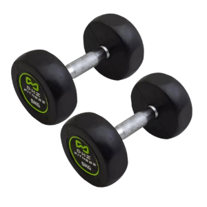 دمبل گرد استپ دار فیتنس ( Fitness ) 5 کیلوگرمی در بسته 2 عددی کد 50