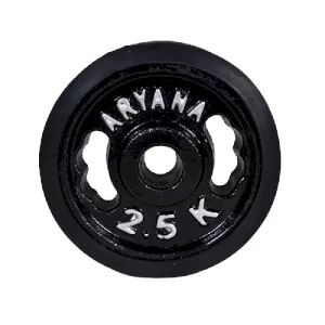 وزنه دمبل آریانا 2.5 کیلوگرمی در بسته 2 عددی کد C-03