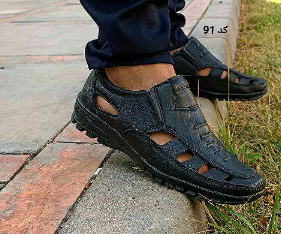 حراج کفش تابستانه مردانه طبی کد 91 با ارسال رایگان