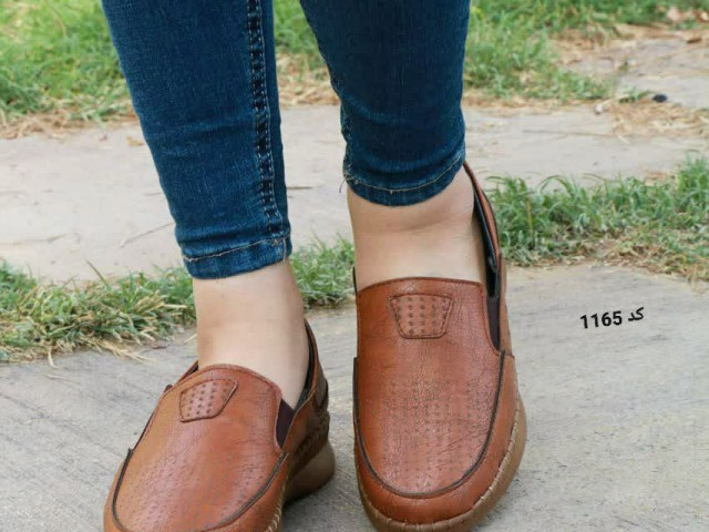 حراج استثنایی کفش طبی دست دوخت زنانه کد 1165 با ارسال رایگان