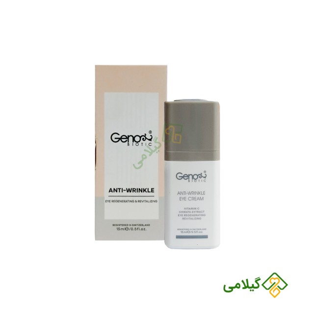 کرم ضد چروک دور چشم ژنوبایوتیک ( Geno Biotic Eye Cream )