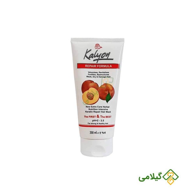 ماسک مو گیاهی هلو کالیون(Kalyon Hair Mask Peach)