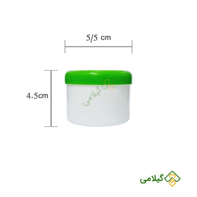 قیمت و خرید قوطی درب ساده 50 گرمی