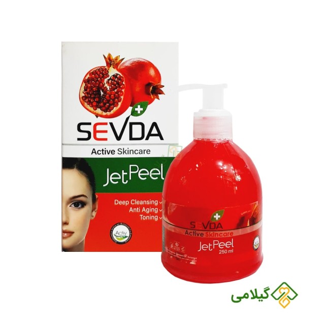 ژل لایه بردار جت پیل انار سودا (Sevda Pomegrant Jet Peel)