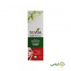 خواص فوم شستشوی خیار سودا  برای پوست چرب( Sevda Cleansing Foam Cucumber )