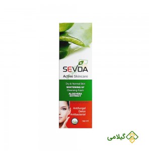 قیمت و خرید آنلاین فوم پاک کننده آلوئه ورا سودا ( Sevda Cleansing Foam Aloevera )