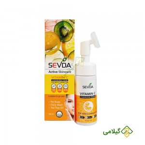 فوم پاک کننده پوست ویتامین C سودا ( Sevda Cleansing Vitamin C Foam )
