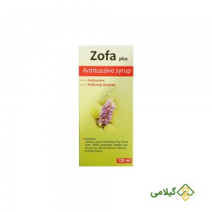 شربت ضد سرفه گیاهی زوفا پلاس عسلی نیاک ( Niak Zofa Antitussive Syrup )