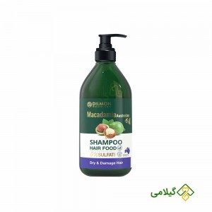 شامپو موی خشک و آسیب دیده ماکادمیا دیلمون ( Dilmon Damage Shampoo )
