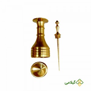 سرمه دان برنجی