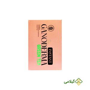 پودر قارچ گانودرما و چای سبز
