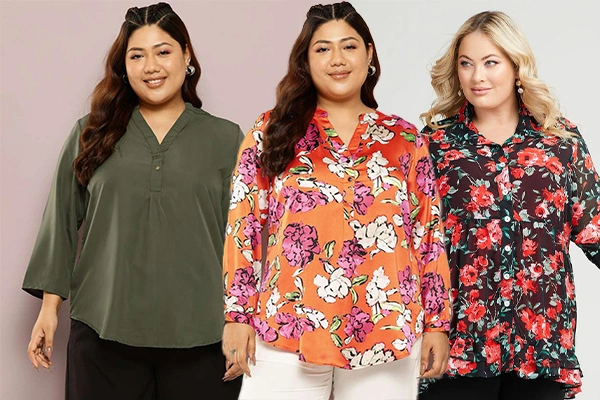 راهنمای انتخاب تونیک سایز بزرگ بر اساس جنس پارچه