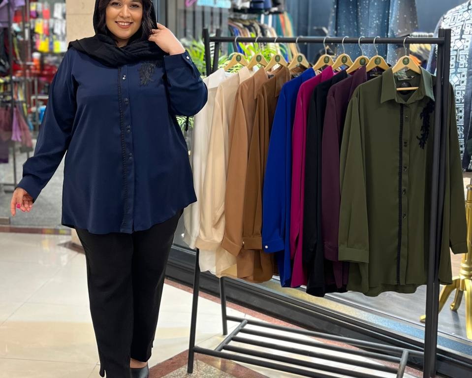 شومیز مانتو سایز بزرگ: انتخاب هوشمندانه برای ظاهری متناسب و دلنشین