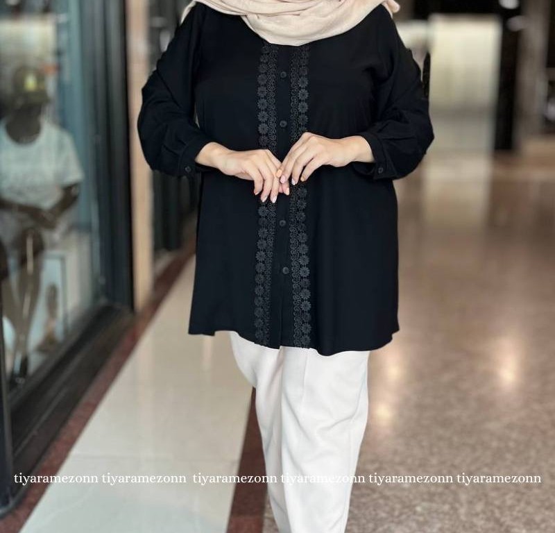 شومیز الیزه سایز بزرگ زنانه انتخابی شیک برای بانوان