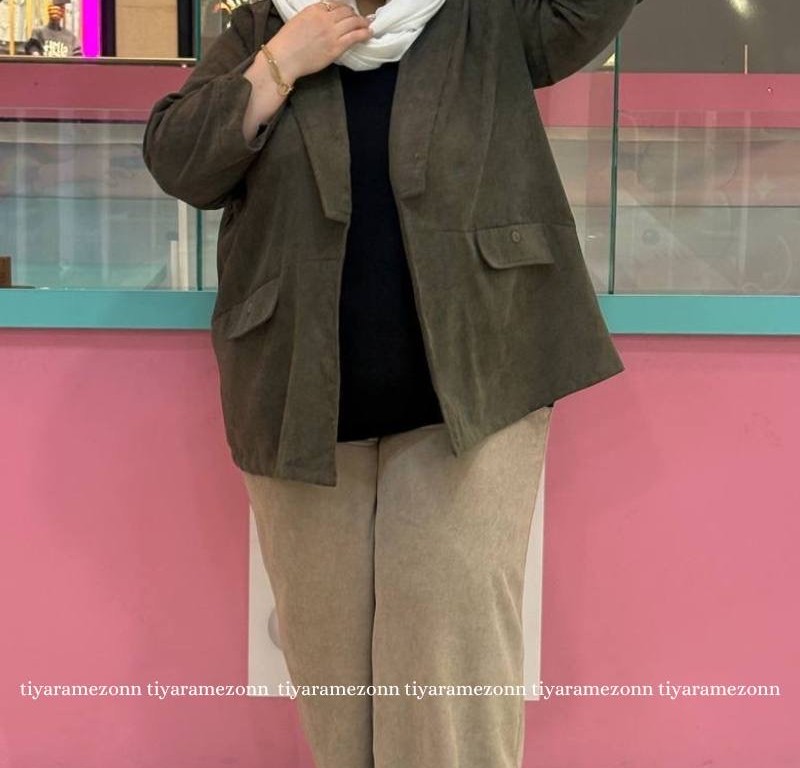 معرفی کت پاییزه سایز بزرگ زنانه