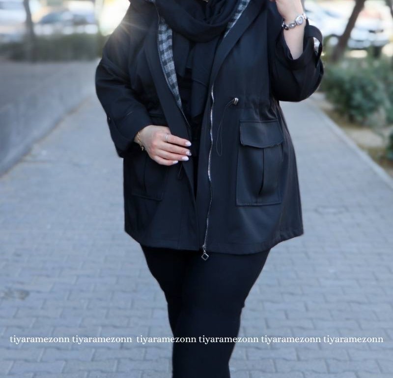 نحوه خرید بارانی سایز بزرگ زنانه