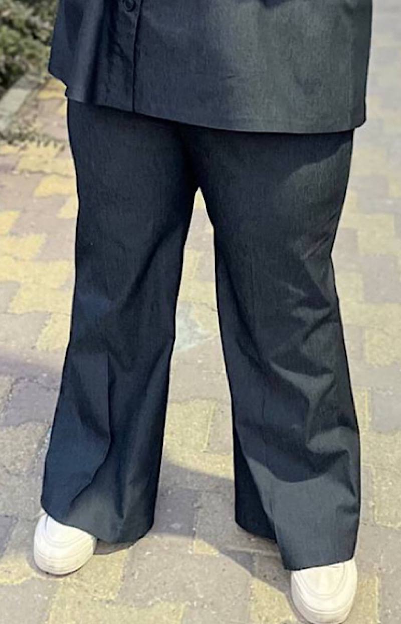 شلوار جین تنسل سایزبزرگ کد 135