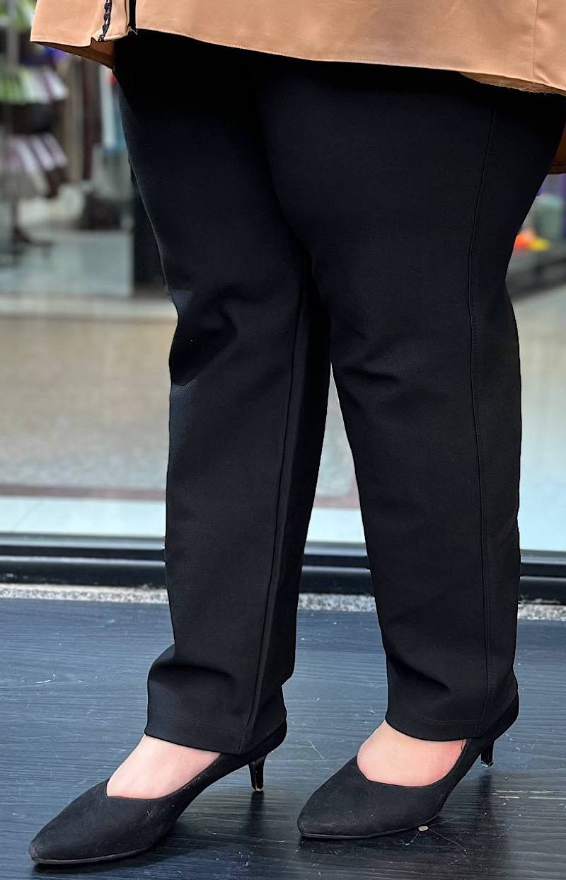 شلوار سایزبزرگ راسته گن دار کد 169