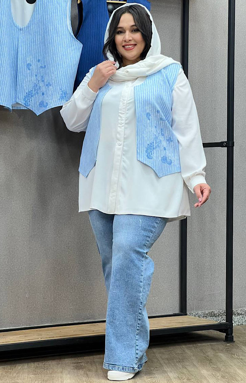 جلیقه سایزبزرگ لیلیوم کد 193