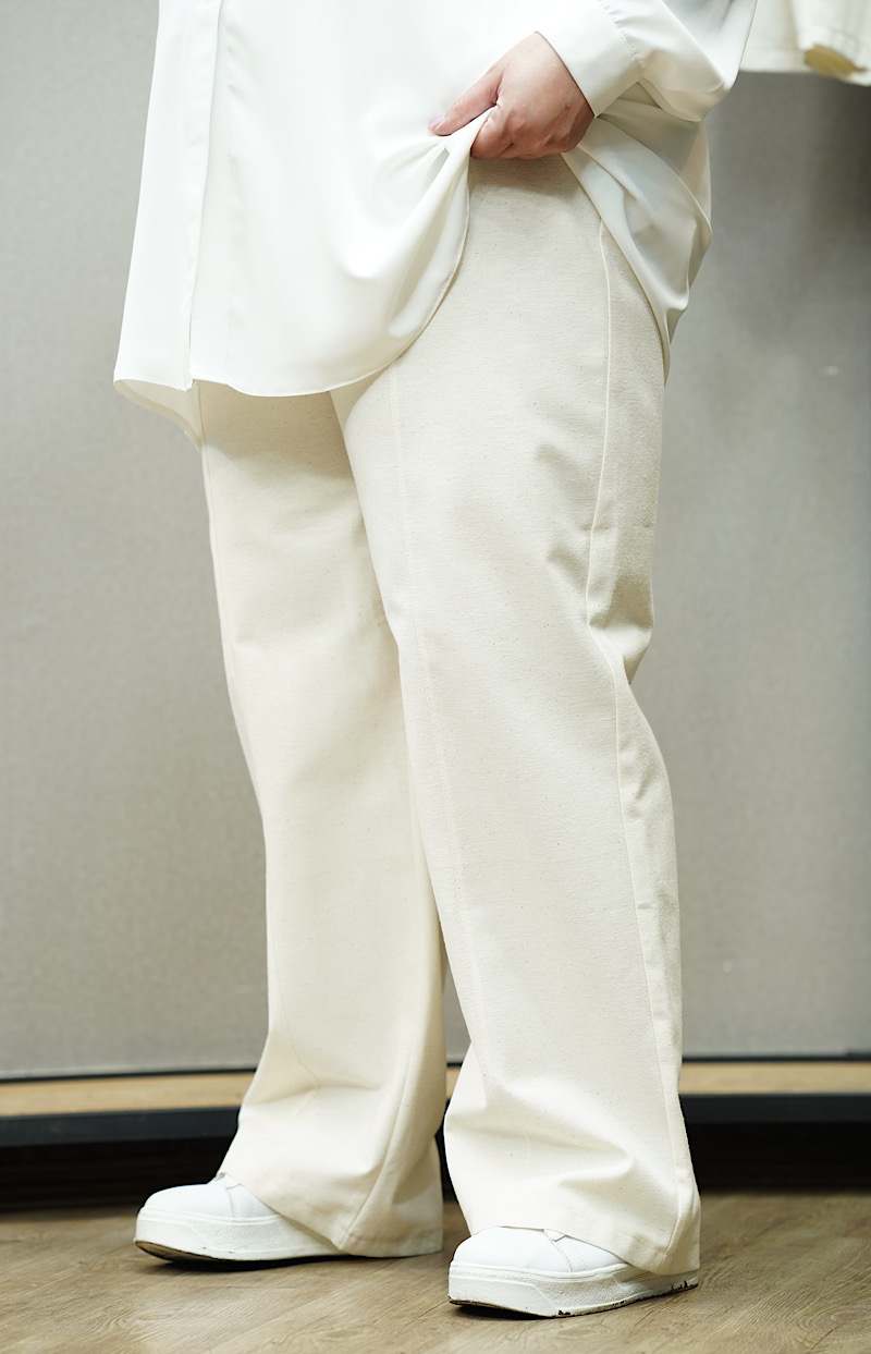 شلوار لینن سایزبزرگ کد 184