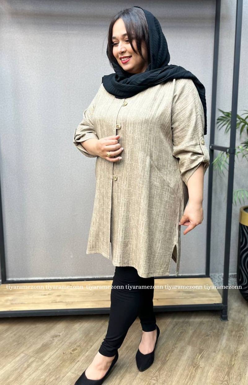 مانتو سایز بزرگ لوییس شنل کد 251