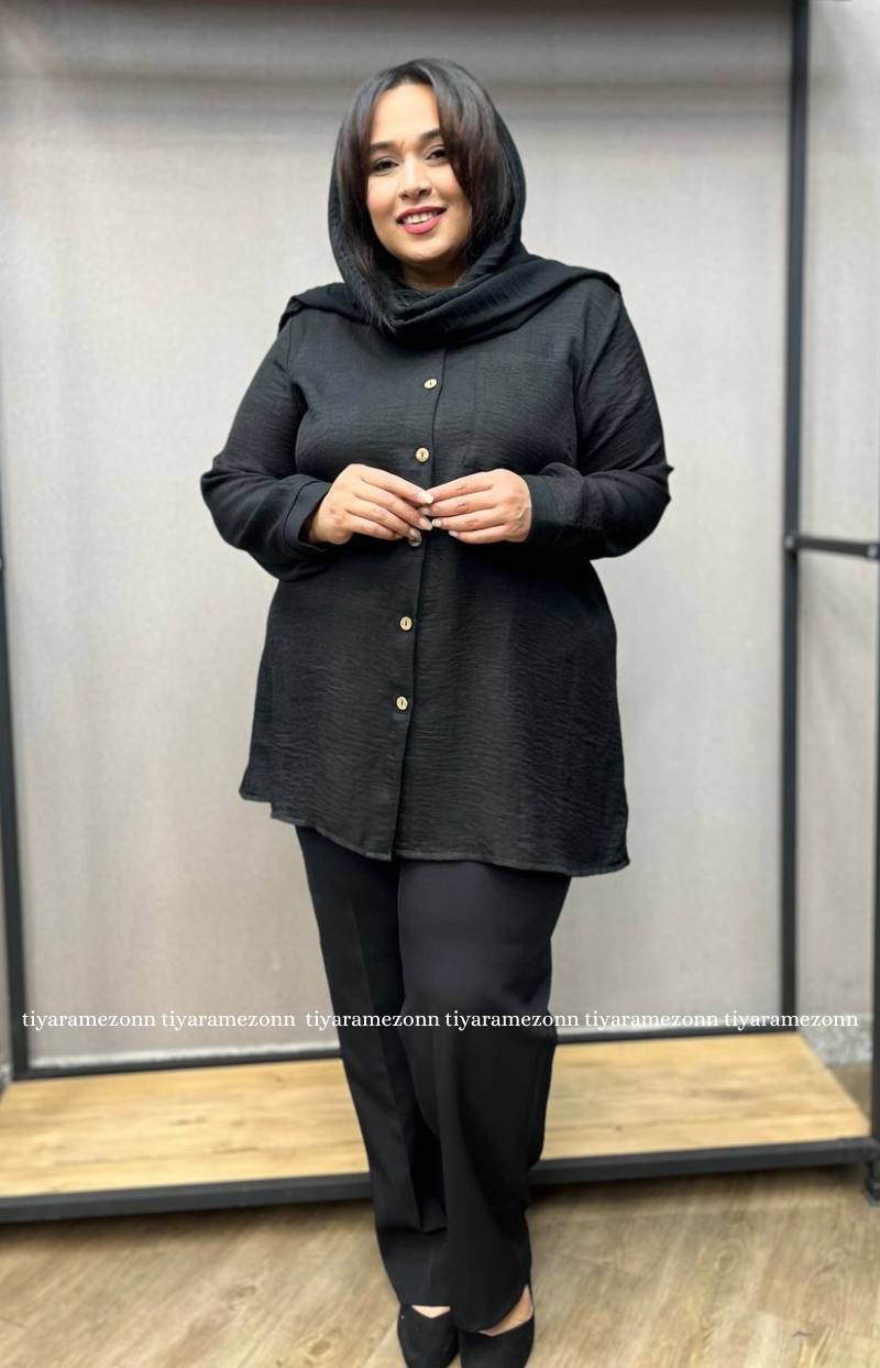 شومیز سایز بزرگ اقتصادی کد 279