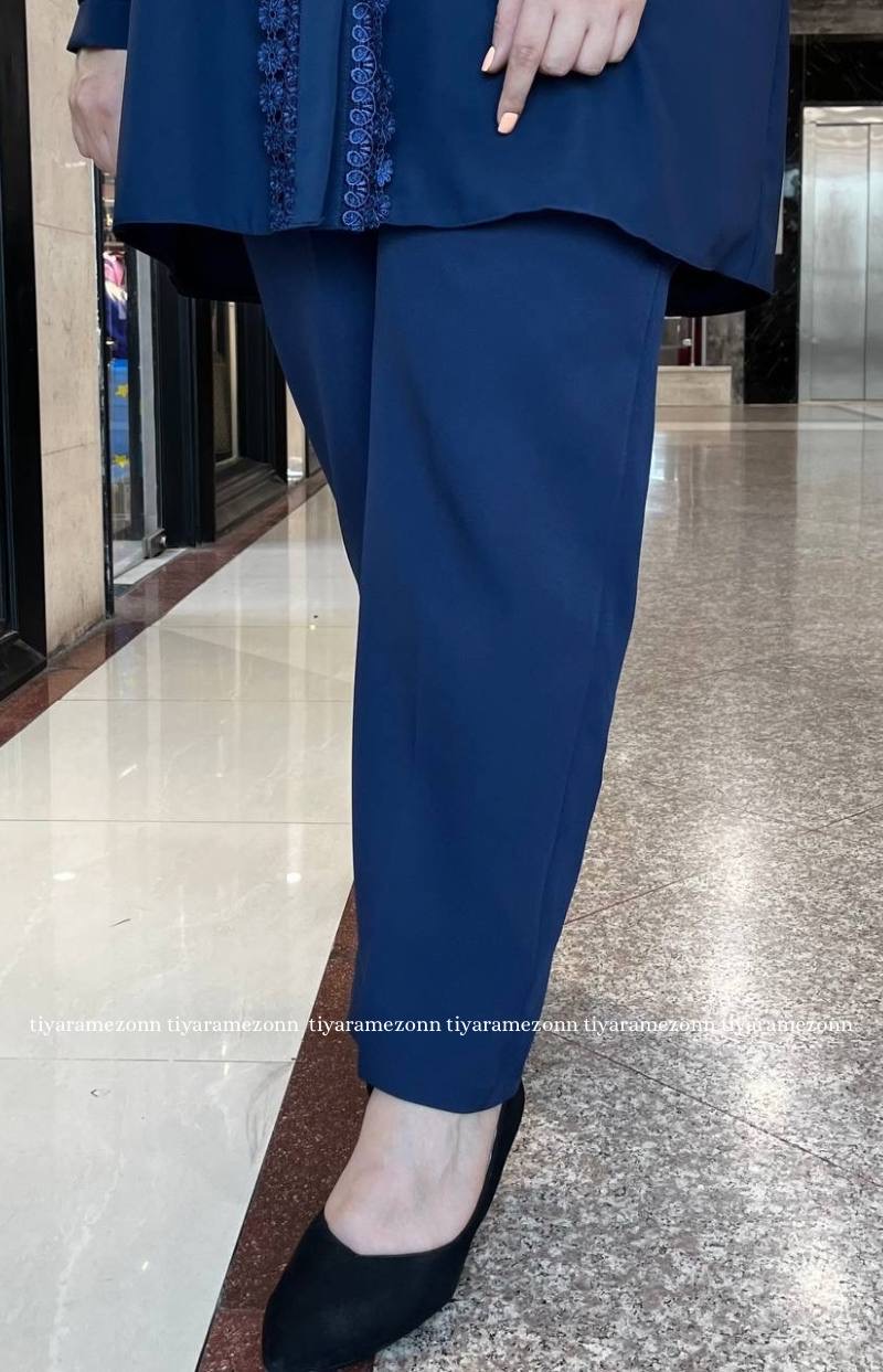 شلوار مازراتی راسته سایزبزرگ  کد 281