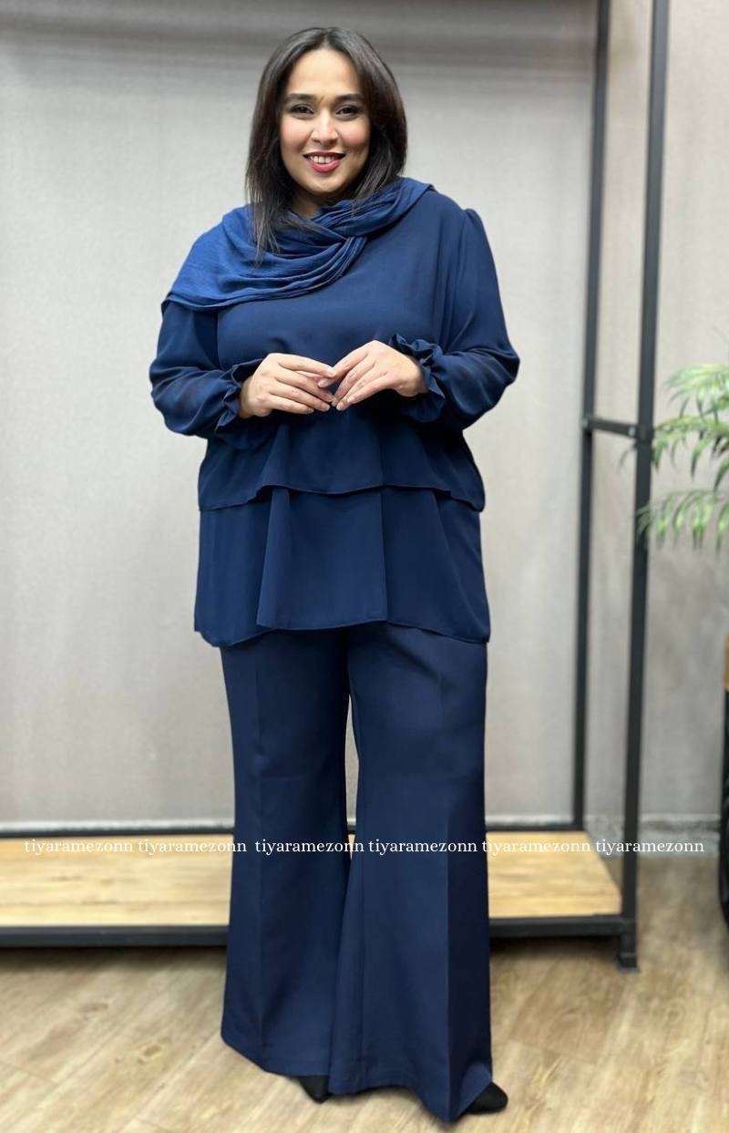 شومیز  مجلسی سایزبزرگ  مدل فرشته کد 289