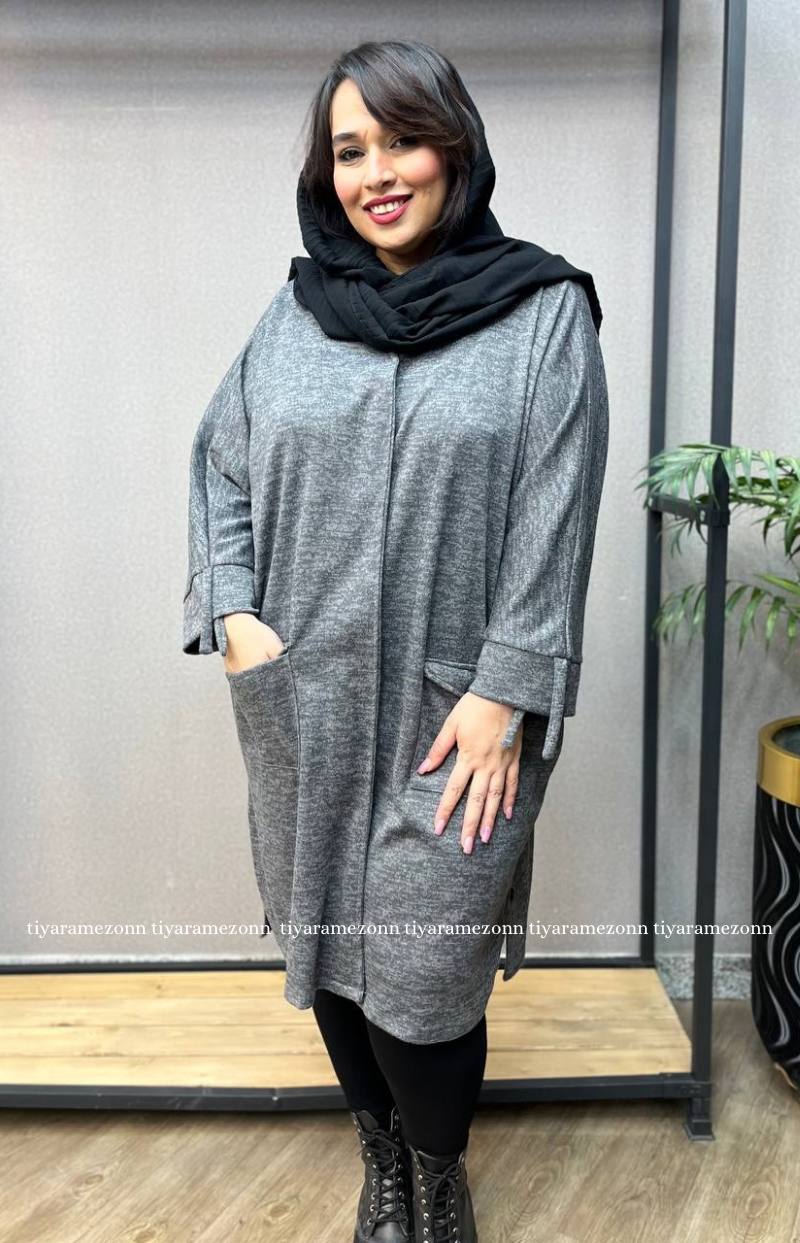 مانتو سایز بزرگ  آنغوره کد 309