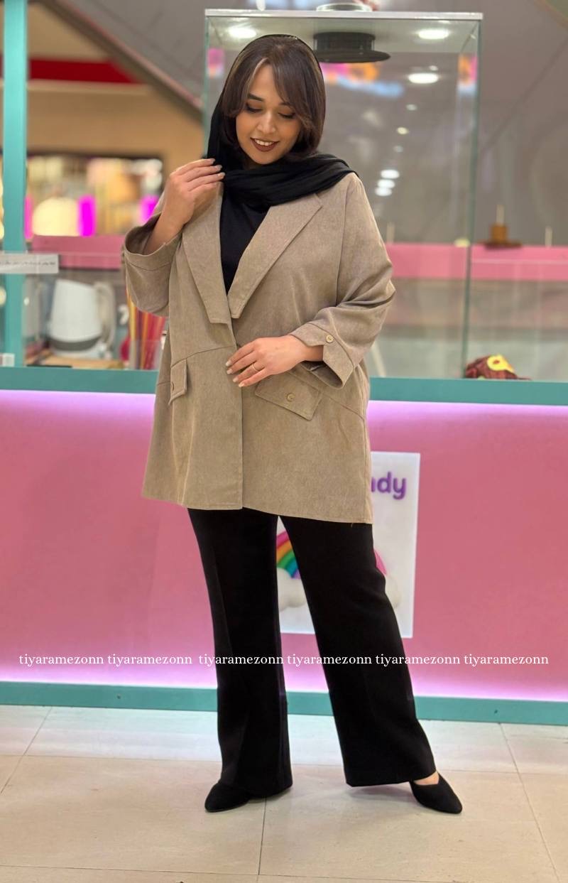 کت پاییزه  سایزبزرگ مدل ملودی کد 321