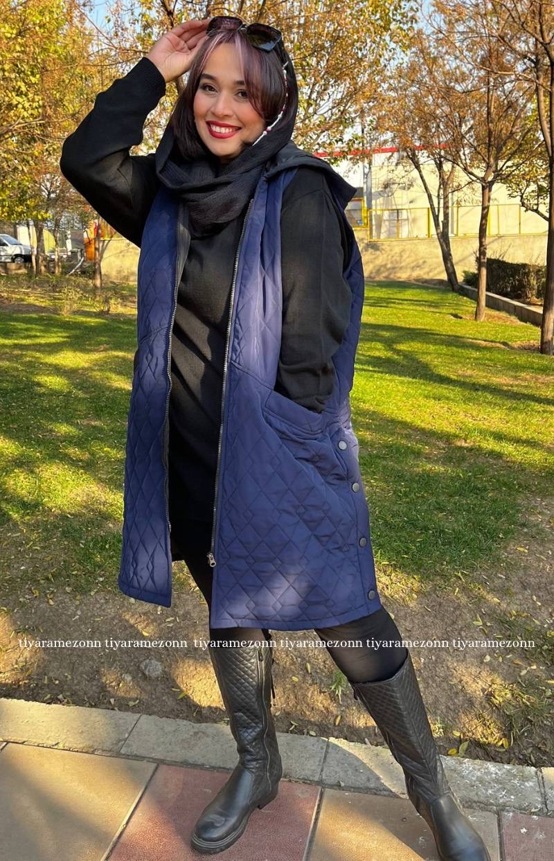 پافر بلند سایز بزرگ  مدل شانزلیزه  کد 345