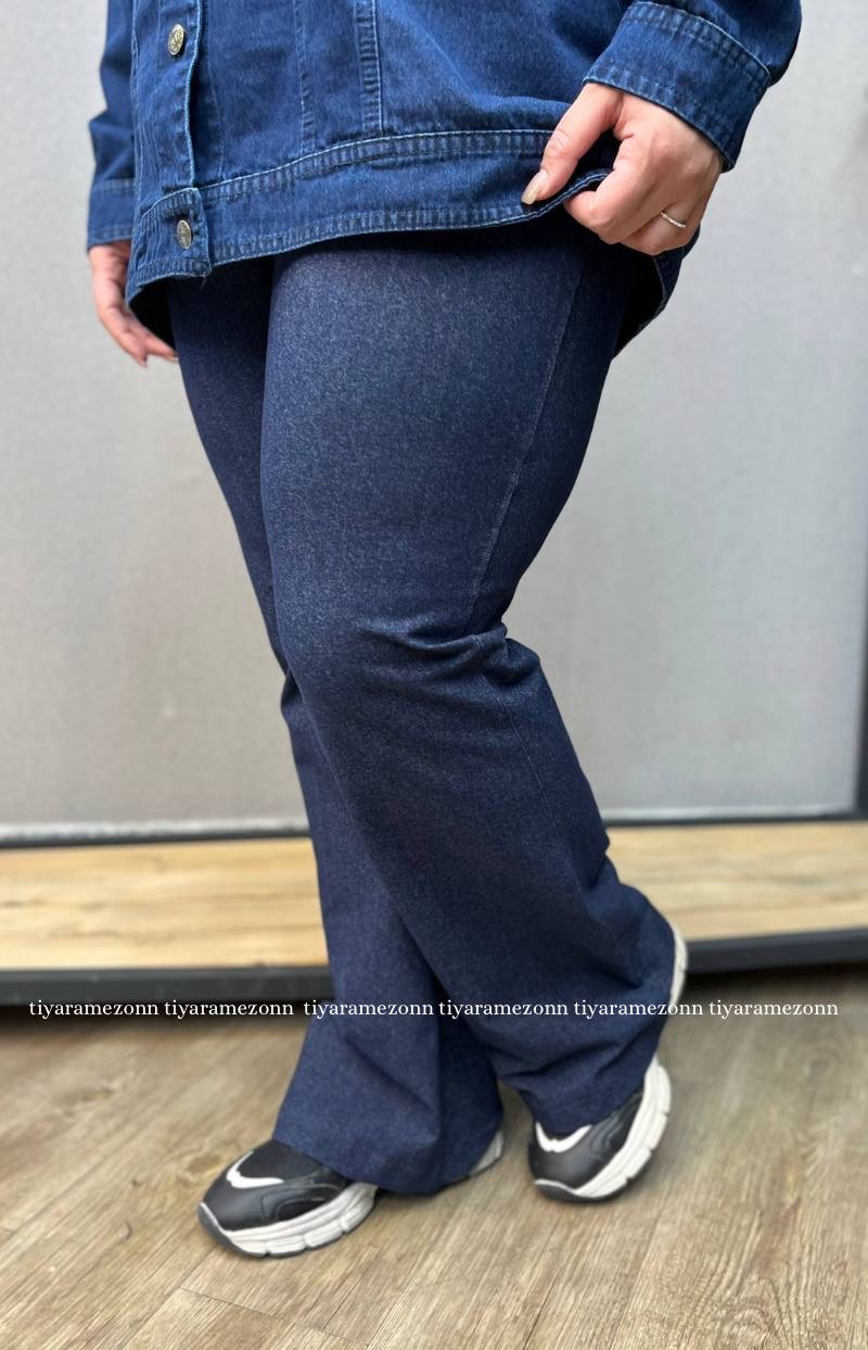 شلوار دمپا زنانه طرح جین کد 083