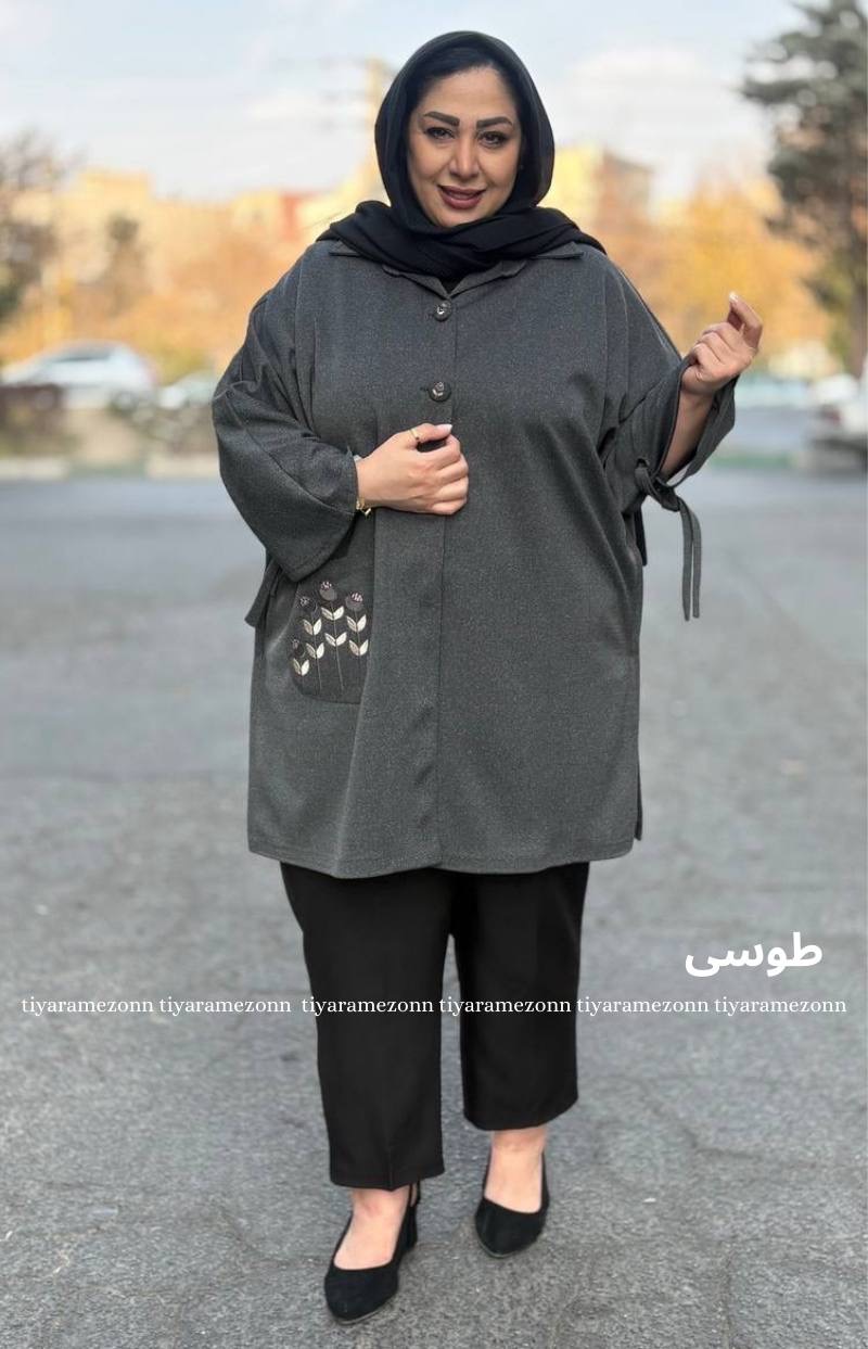 پانچ سایزبزرگ مدل پاییزه    کد 380