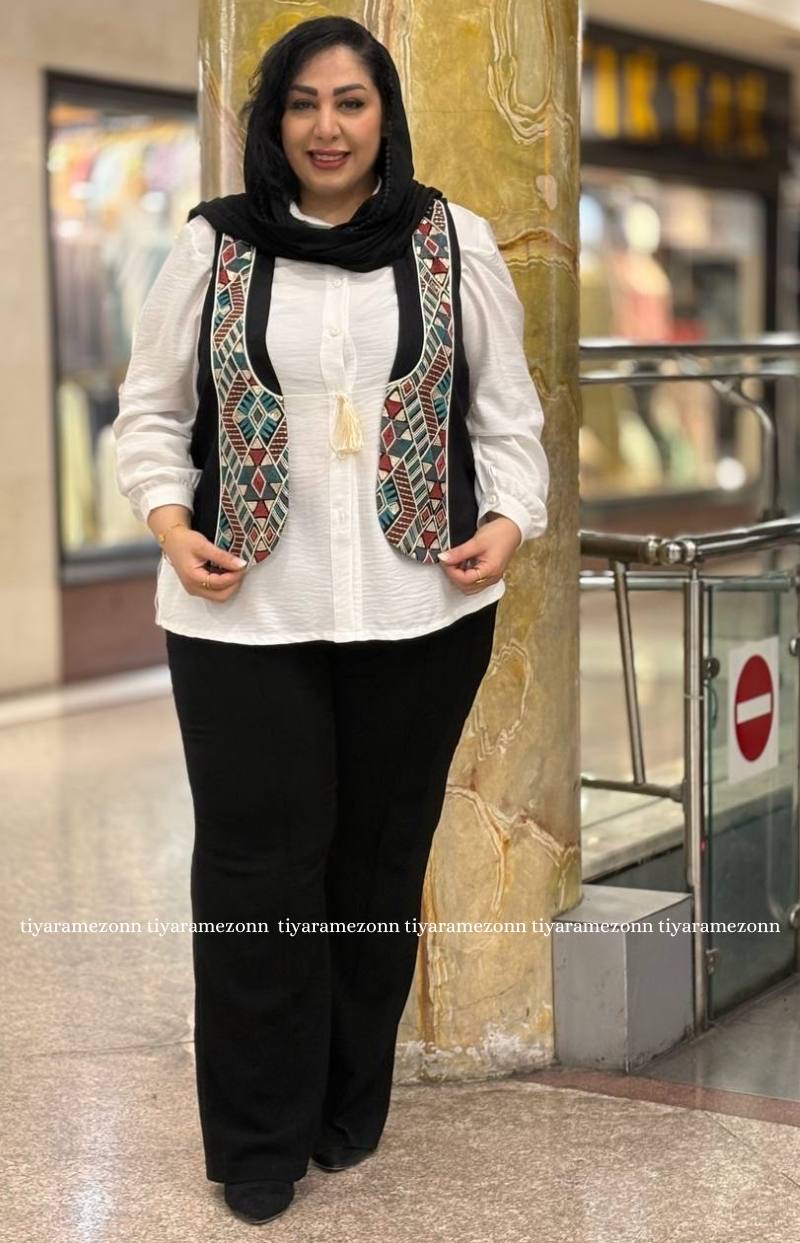 شومیز ساده سایزبزرگ  کد 389