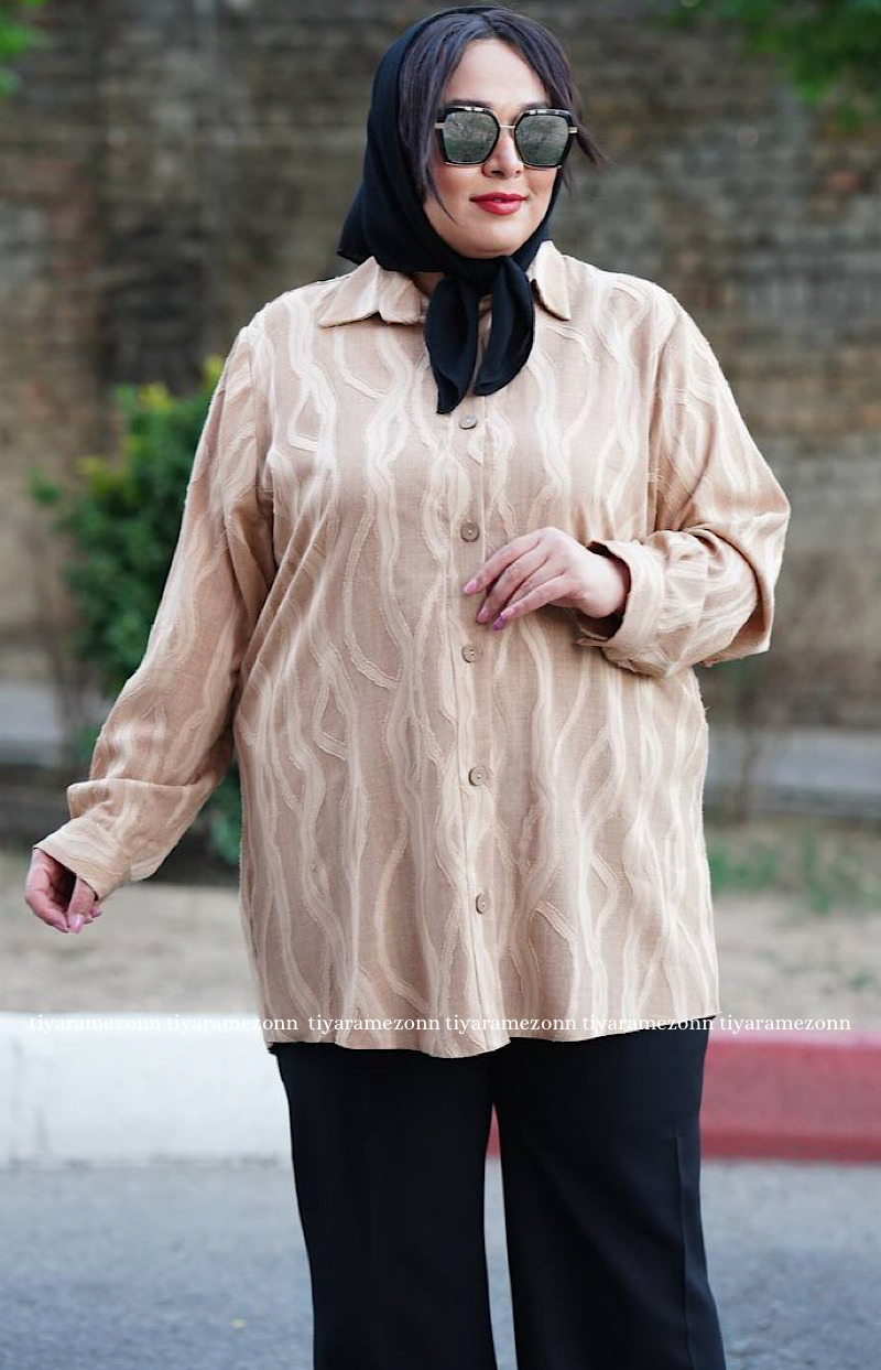 شومیز سایزبزرگ کسمه کد199
