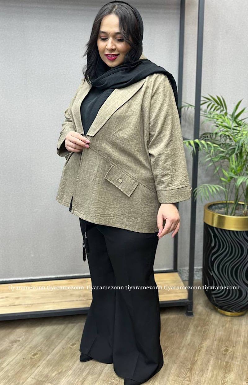 کت سایزبزرگ زنانه صوفیا کد 200