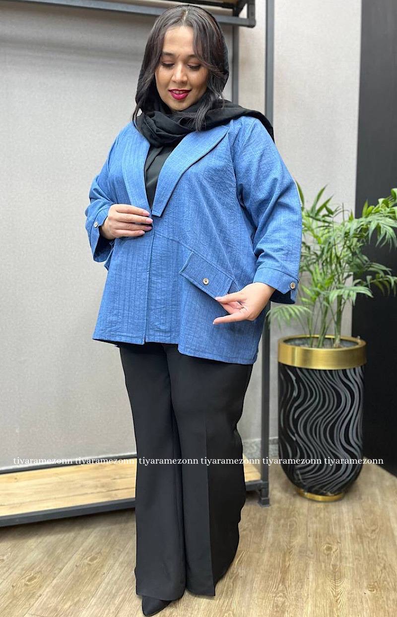 کت سایزبزرگ زنانه صوفیا کد 200