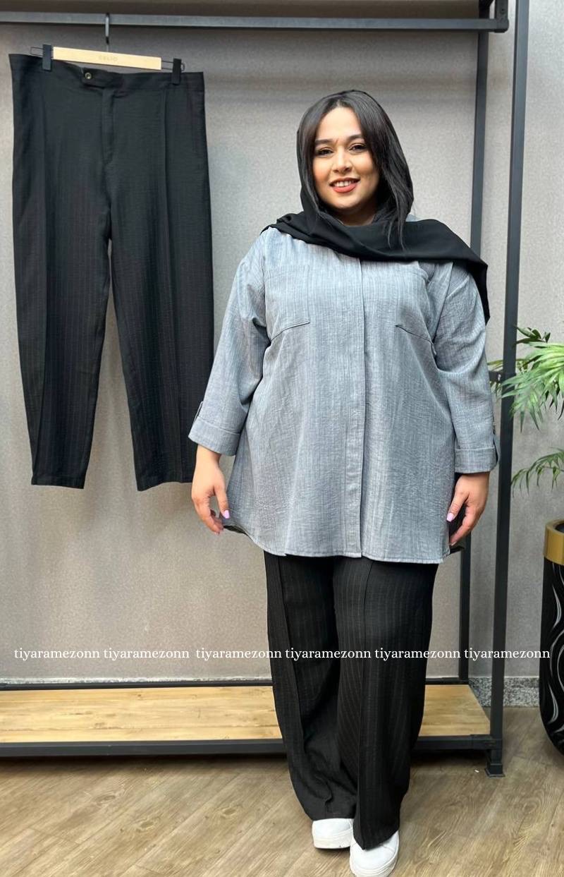 شلوار خنک سایزبزرگ کد 228