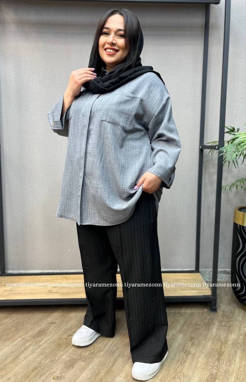 شلوار خنک سایزبزرگ کد 228