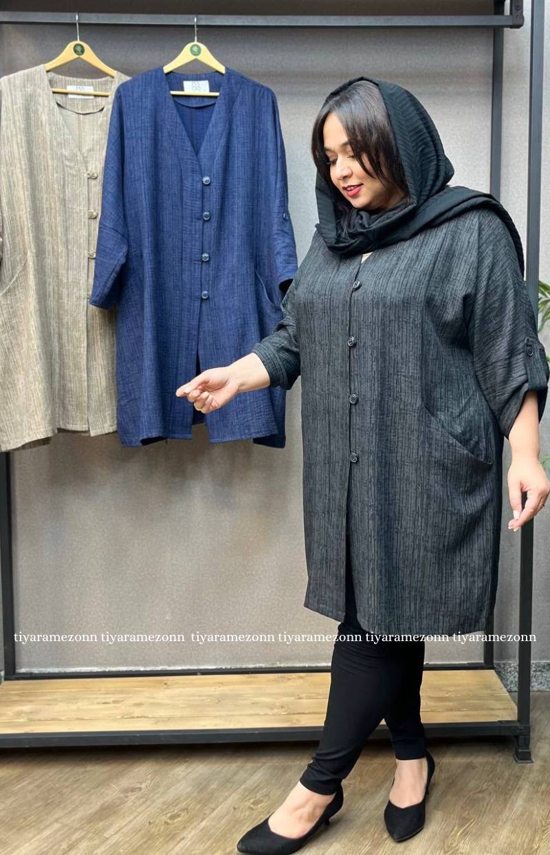 مانتو سایز بزرگ لوییس شنل کد 251