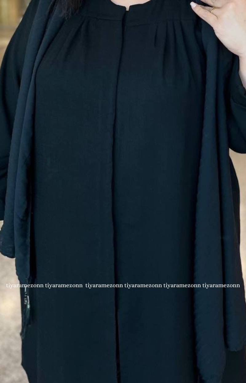 مانتو سایز بزرگ ساده کد 257