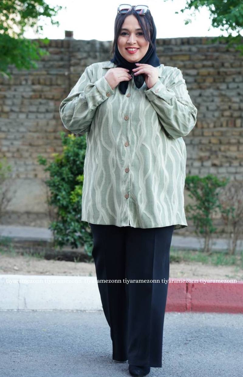شومیز سایزبزرگ کسمه کد199