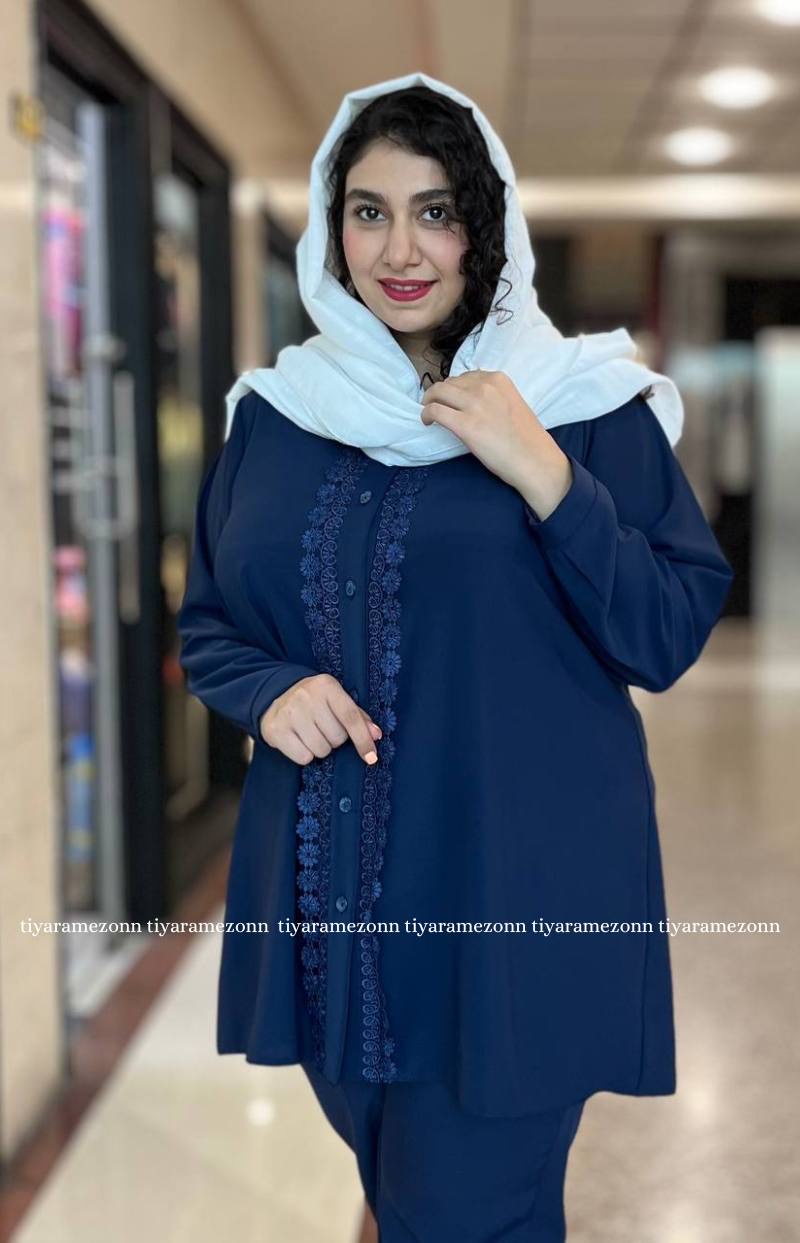 شومیز الیزه خرجکار گیپور کد 090