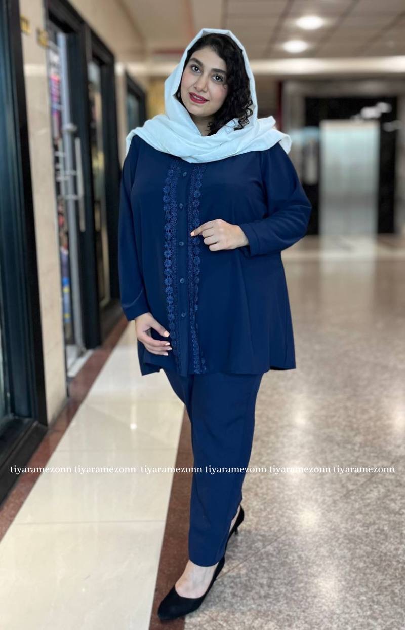 شومیز الیزه خرجکار گیپور کد 090
