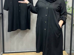 مدل مانتو سایز بزرگ مشکی؛ انتخابی ایده‌آل برای مهمانی‌ها و مجالس رسمی