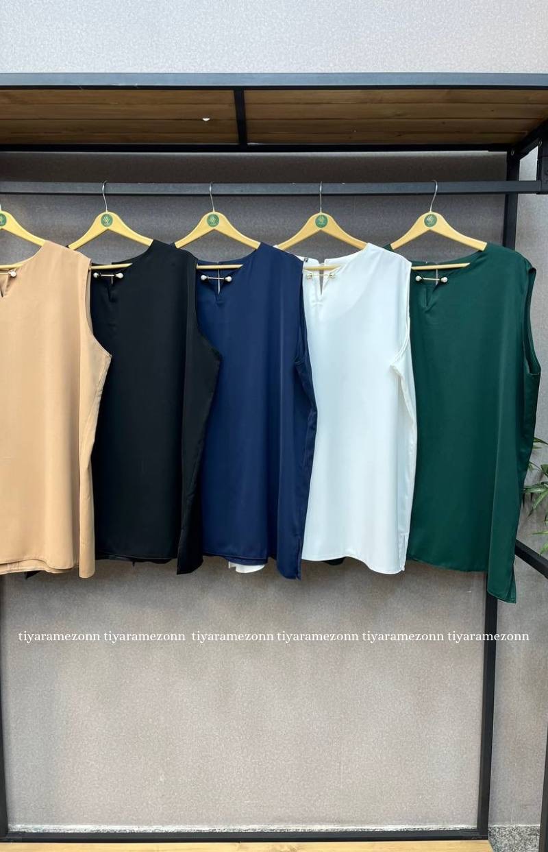 شومیز آستین حلقه ای سایزبزرگ  مدل مروارید کد 304