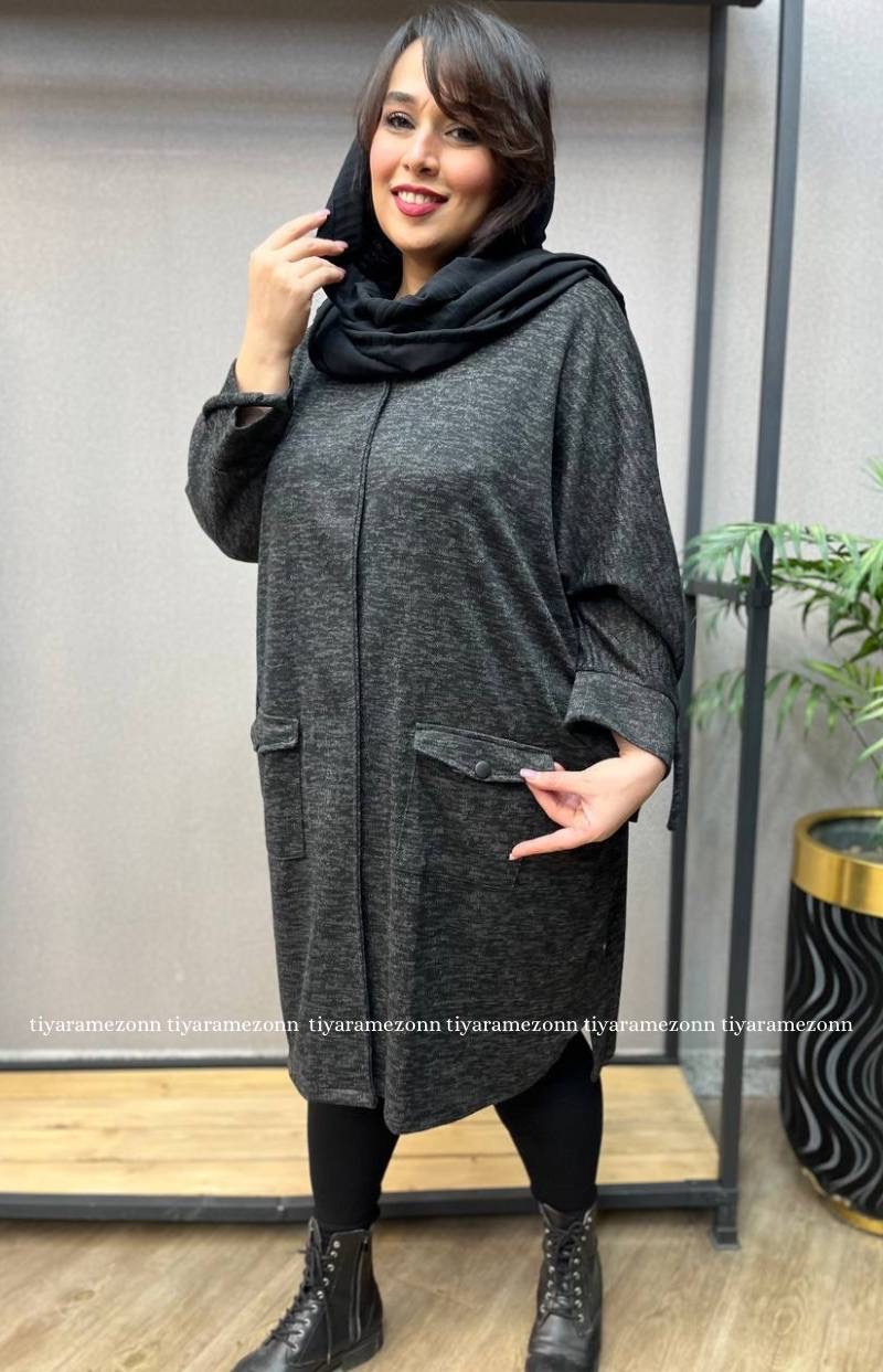 مانتو سایز بزرگ  آنغوره کد 309