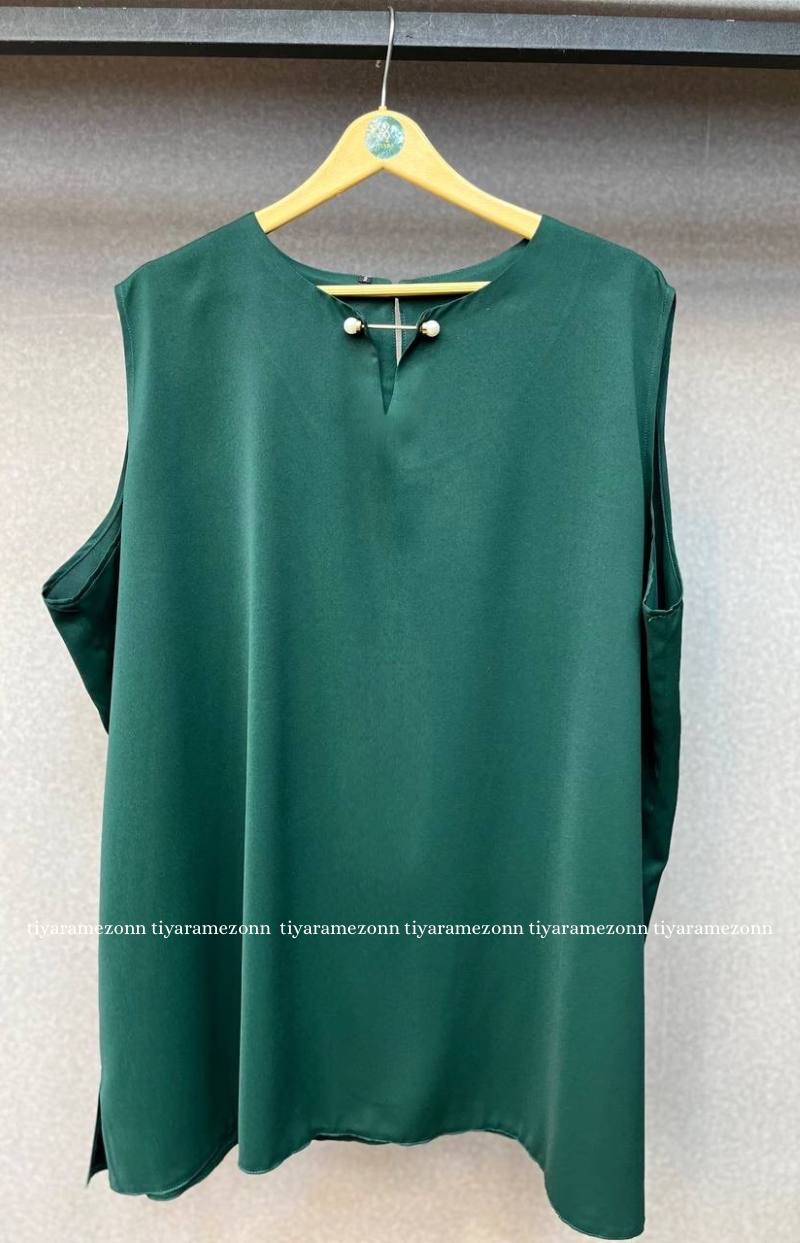 شومیز آستین حلقه ای سایزبزرگ  مدل مروارید کد 304